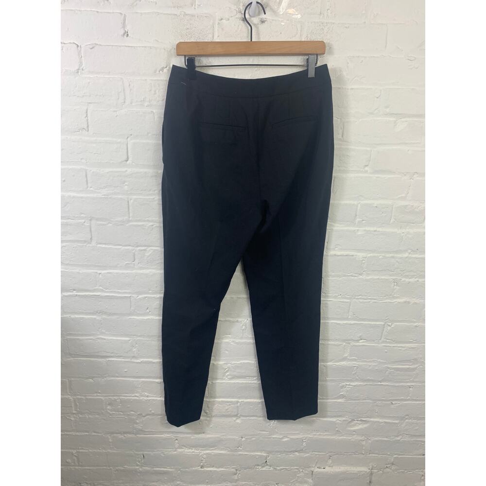 Tahari Women's High Rise Tapered Leg Pull-On Ankle Pants Solid Black Size 8 - Picture 2 of 5